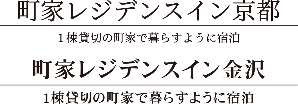 町家レジデンスイン